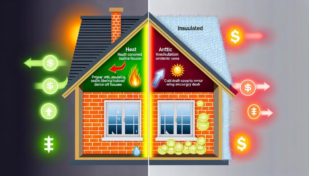 attic insulation and energy