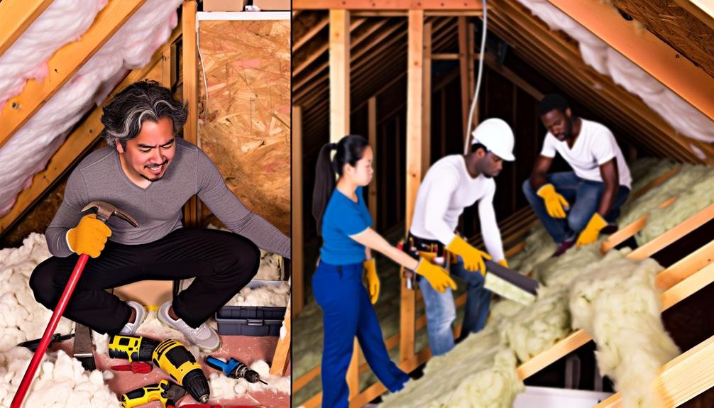 Attic Insulation Restoration: DIY or Hire Professionals?